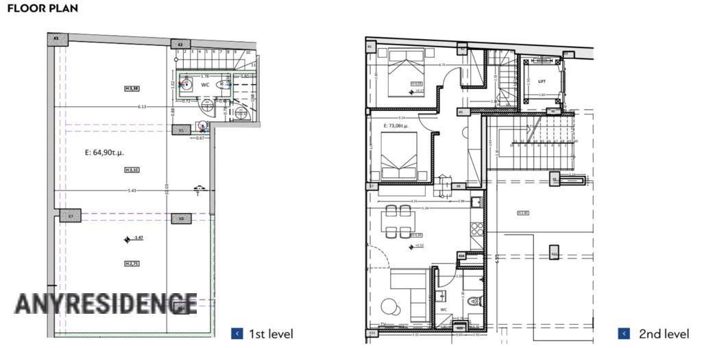 2-комн. квартира в Афинской Ривьере, фото №2, объявление №2489274